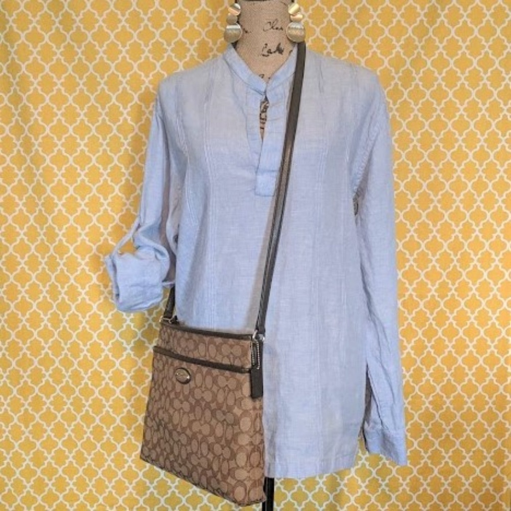 BANANA REPUBLIC V-Neck Long Sleeve Tunic